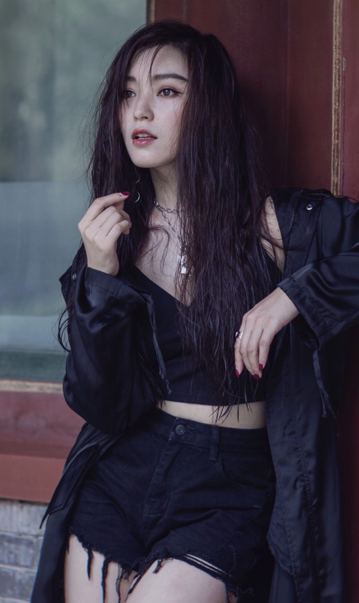 王亚楠,时尚的造型,极品清纯美少女,凸显青春活力