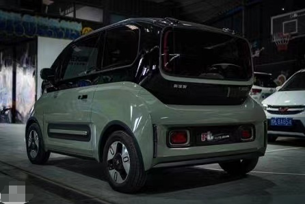 宝骏e300改色卡其绿一定是这条街上最靓的仔