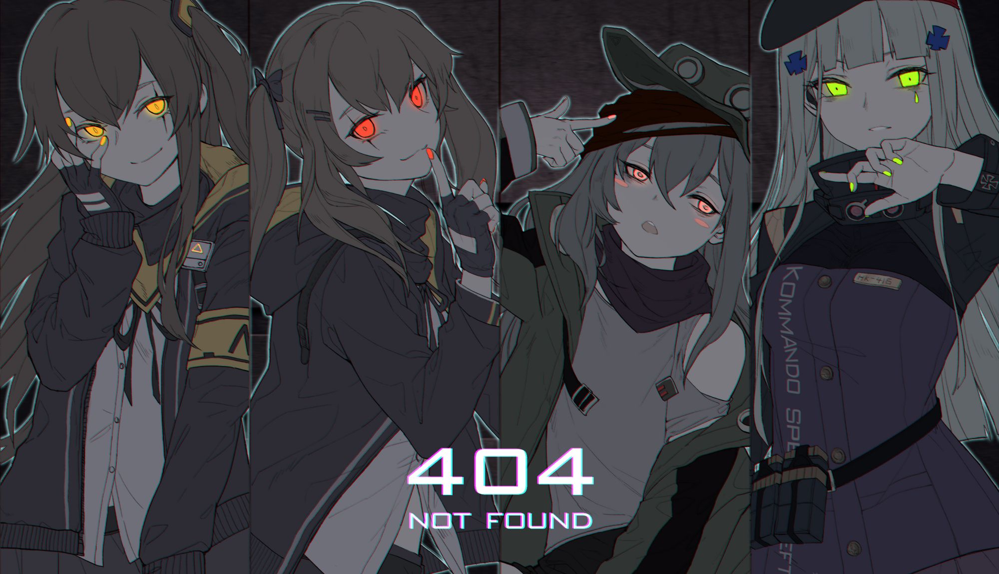 少女前线,404小队美图合集