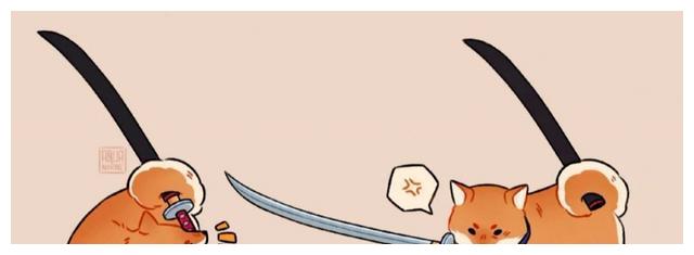 柴犬界的带刀武士,拔刀动作帅翻网友!