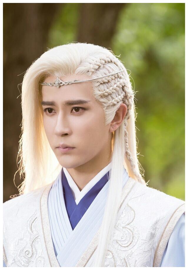 6位男明星白发造型:高伟光儒雅,朱一龙仙气十足,于朦胧最个性__财经头