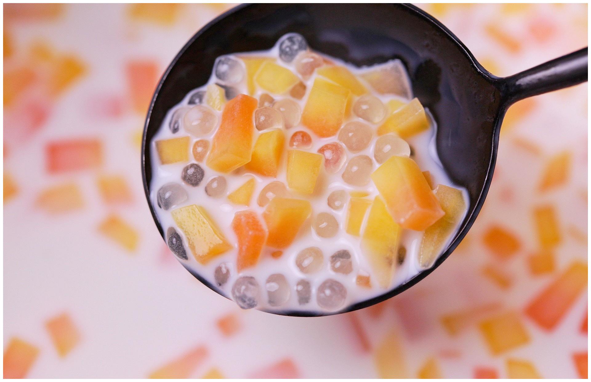 减脂甜品——（无油高蛋白）蜜豆双皮奶的做法步骤图 - 君之博客|阳光烘站