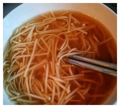 甜面面条的做法