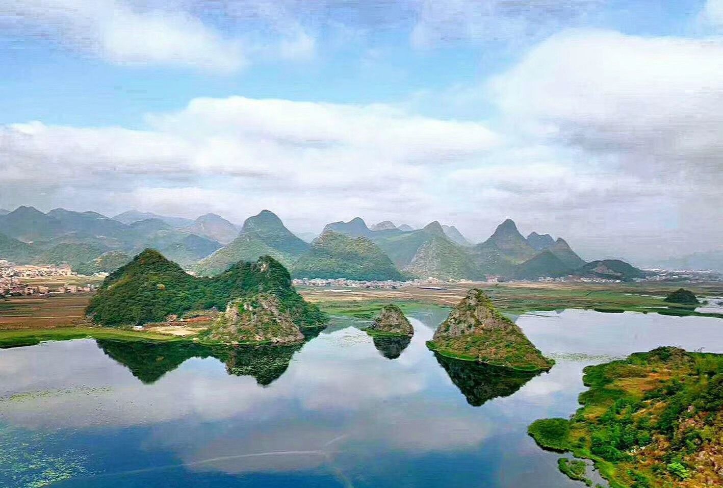 云南普者黑风景区,最佳旅行目的地之一!
