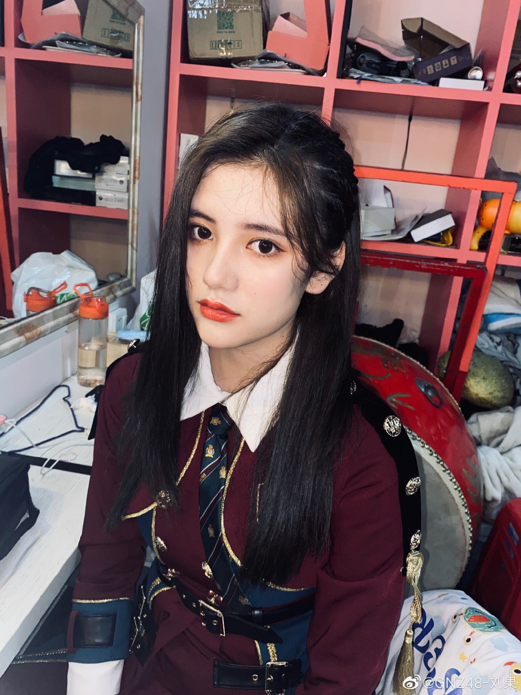 偶像女团gnz48-刘果美少女自拍写真美照