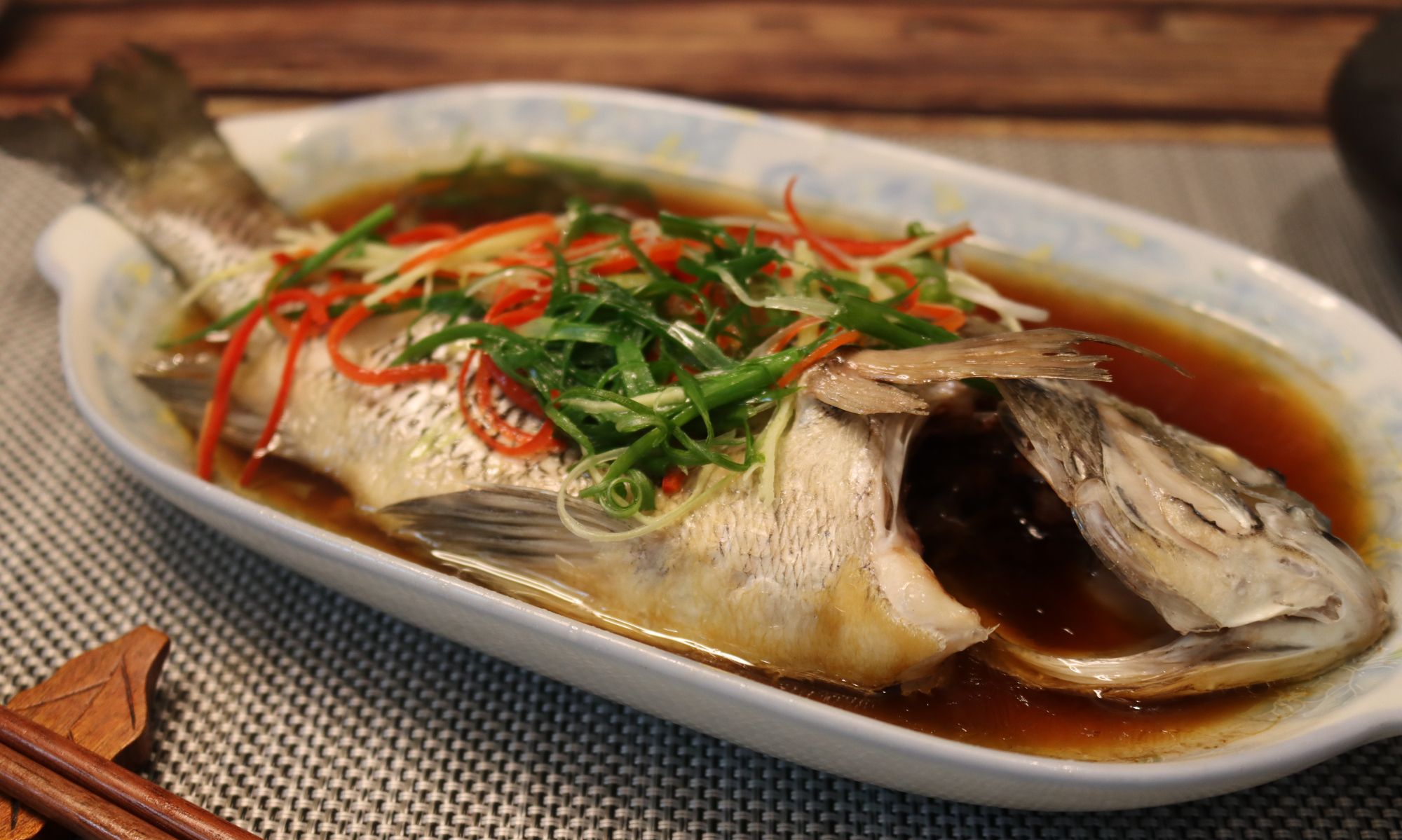 清蒸海鲫鱼,海的味道我知道,一个字"鲜",简单美味一学就会