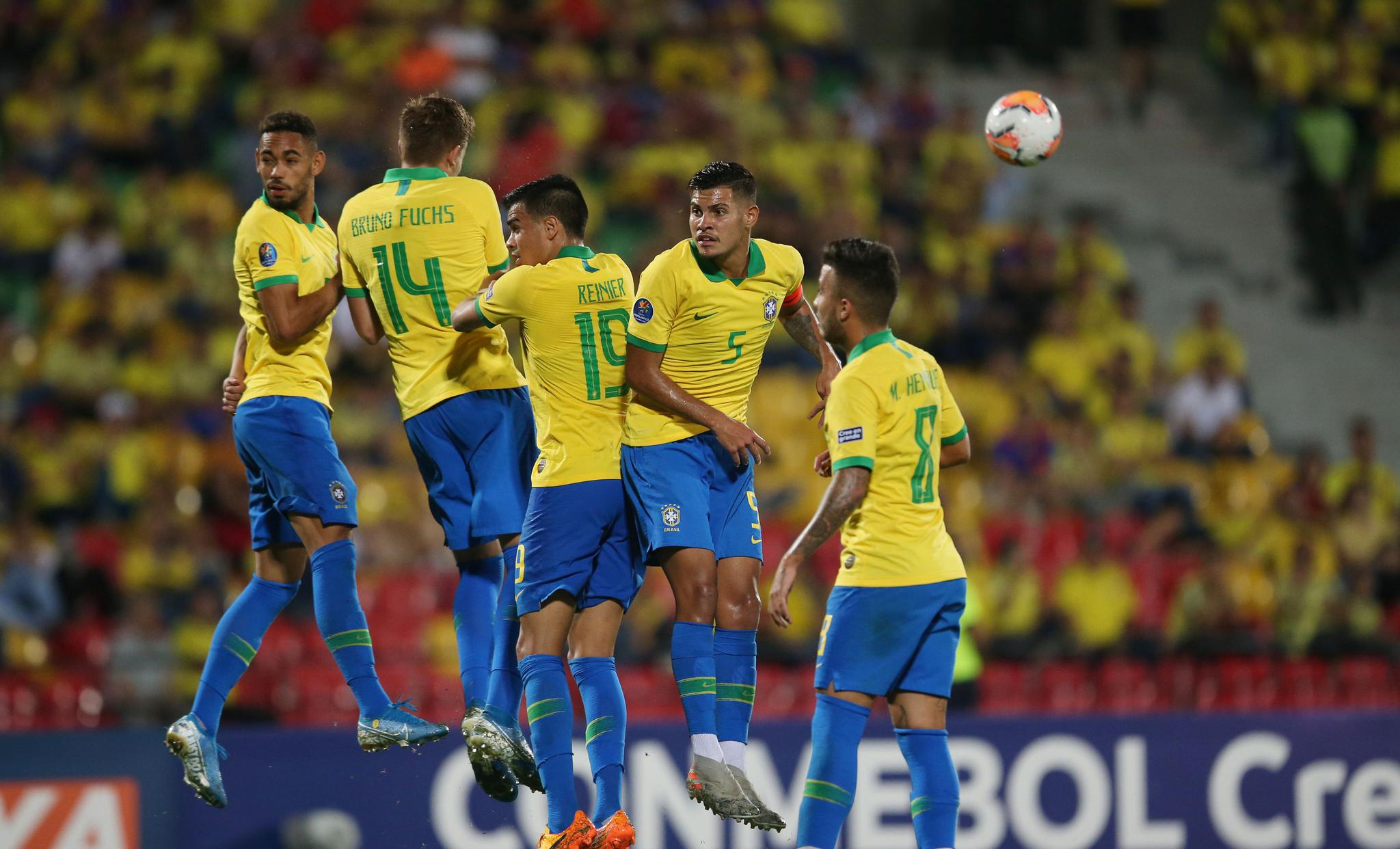 巴西国奥曾5次参加奥运会男足比赛,是上一届奥运会男足项目的冠军球队