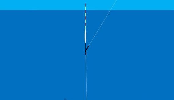 调漂技巧:调平水钓2目,双钩和子线在水底是个什么状态?