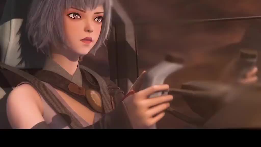 灵笼白月魁太拉风了吧人美车技好太飒了