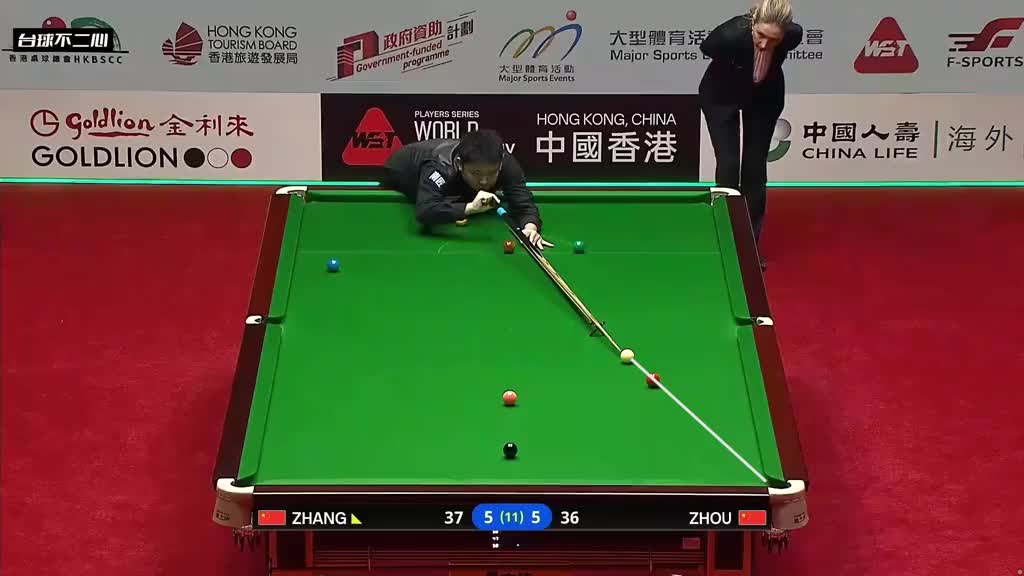 大奖赛超惊险绝杀！张安达和周跃龙拼到决胜局，最后几颗球太刺激