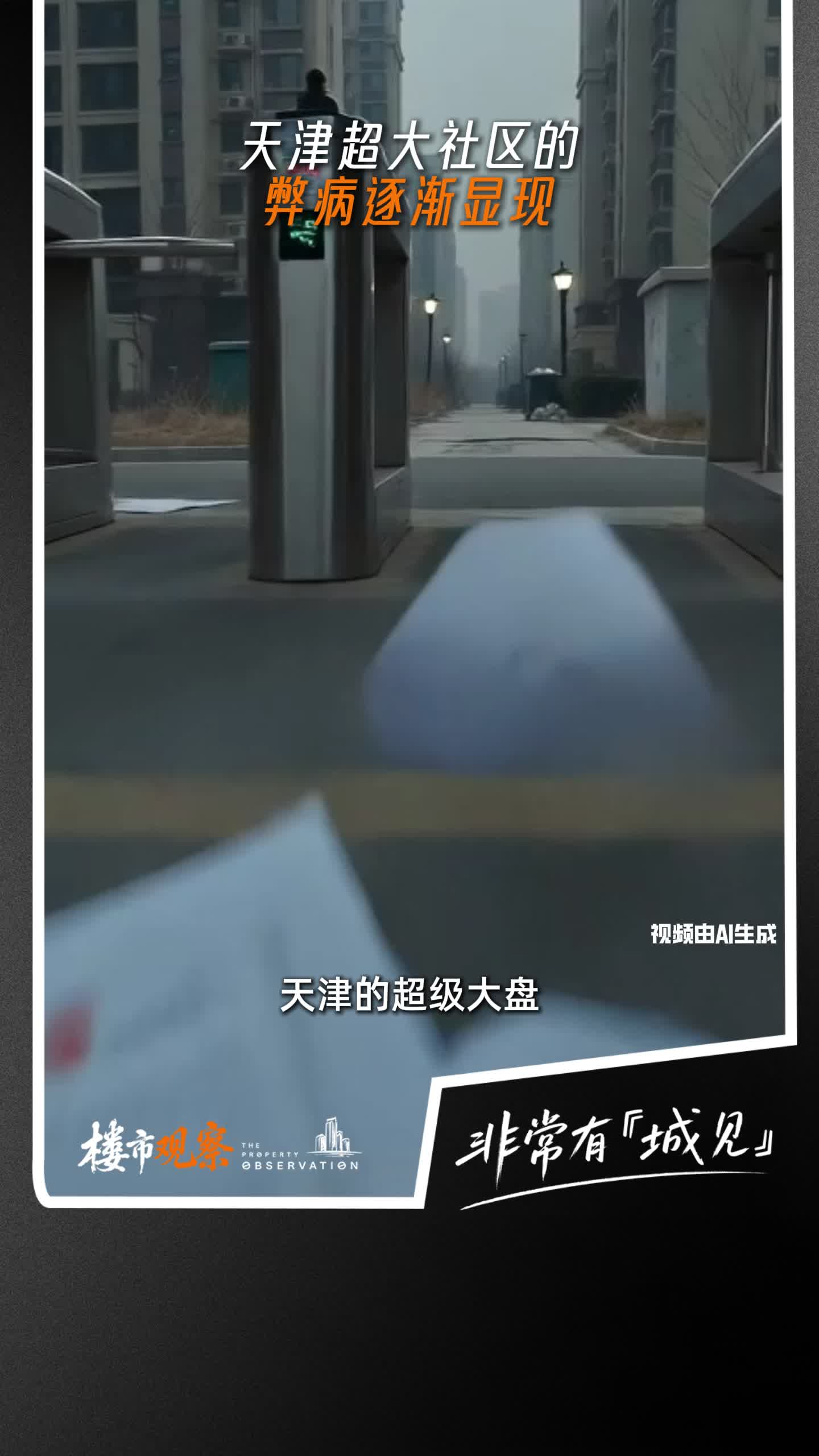 天津超大社区的弊病