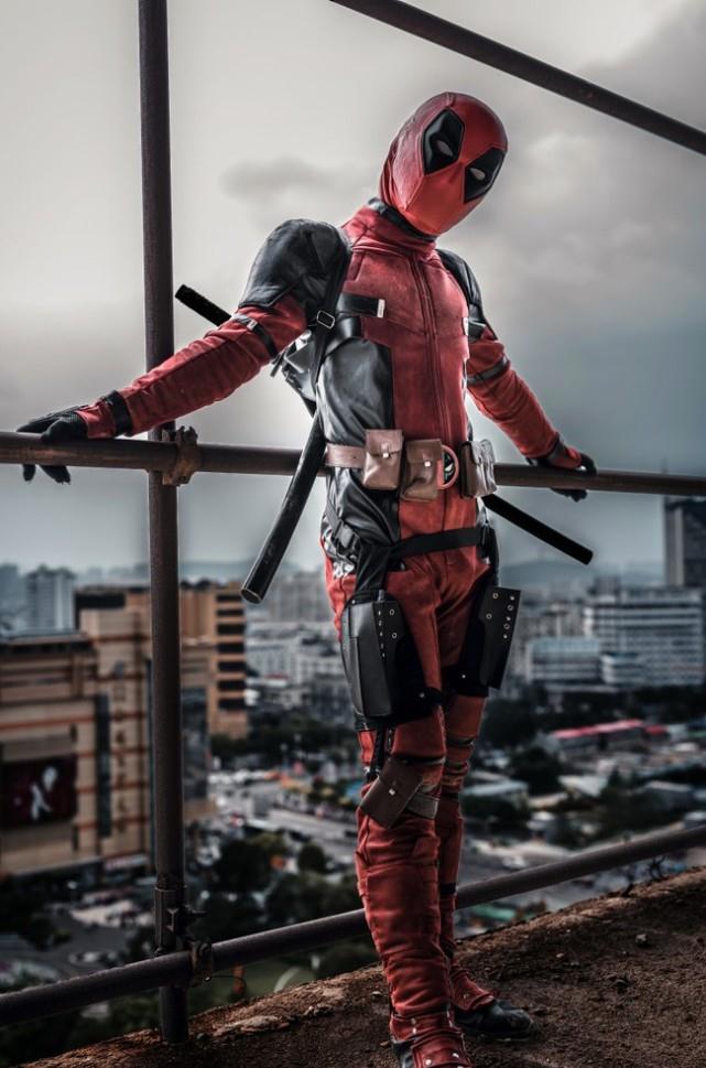 漫威死侍cosplay正片,小贱贱很帅哦