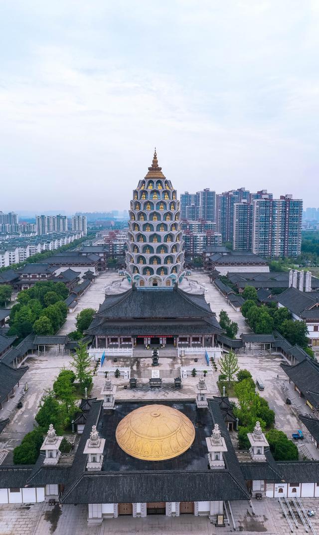 转弯会遇见塔,在宝林禅寺见到的一道佛光|寺庙|常熟|常州_新浪新闻