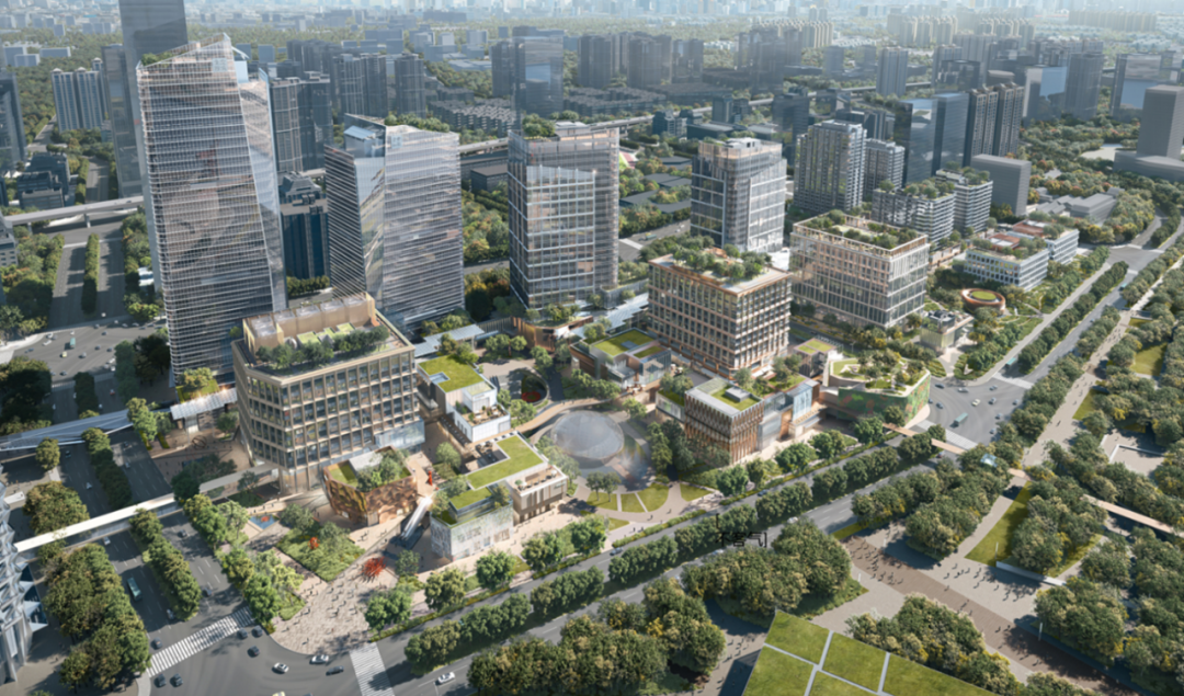 总建筑面积约46万平方米,上海西岸金融城e地块项目开工|西岸|地块|总