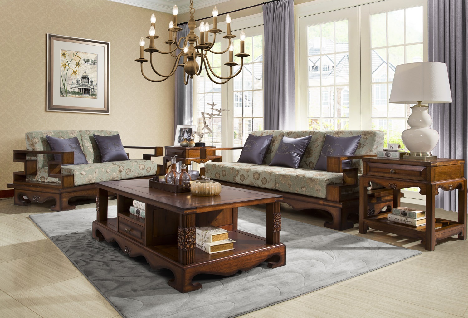 现在市场上有越来越多的业主选择实木家具,并且实木家具的种类多到