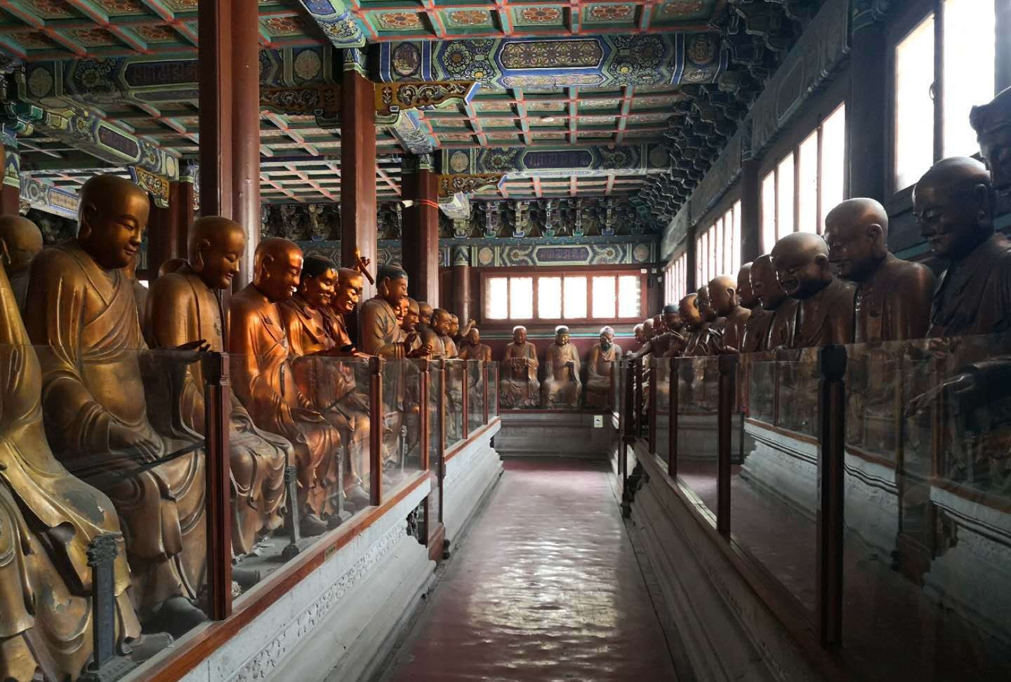 去北京碧云寺罗汉堂数罗汉_高清图集_新浪网