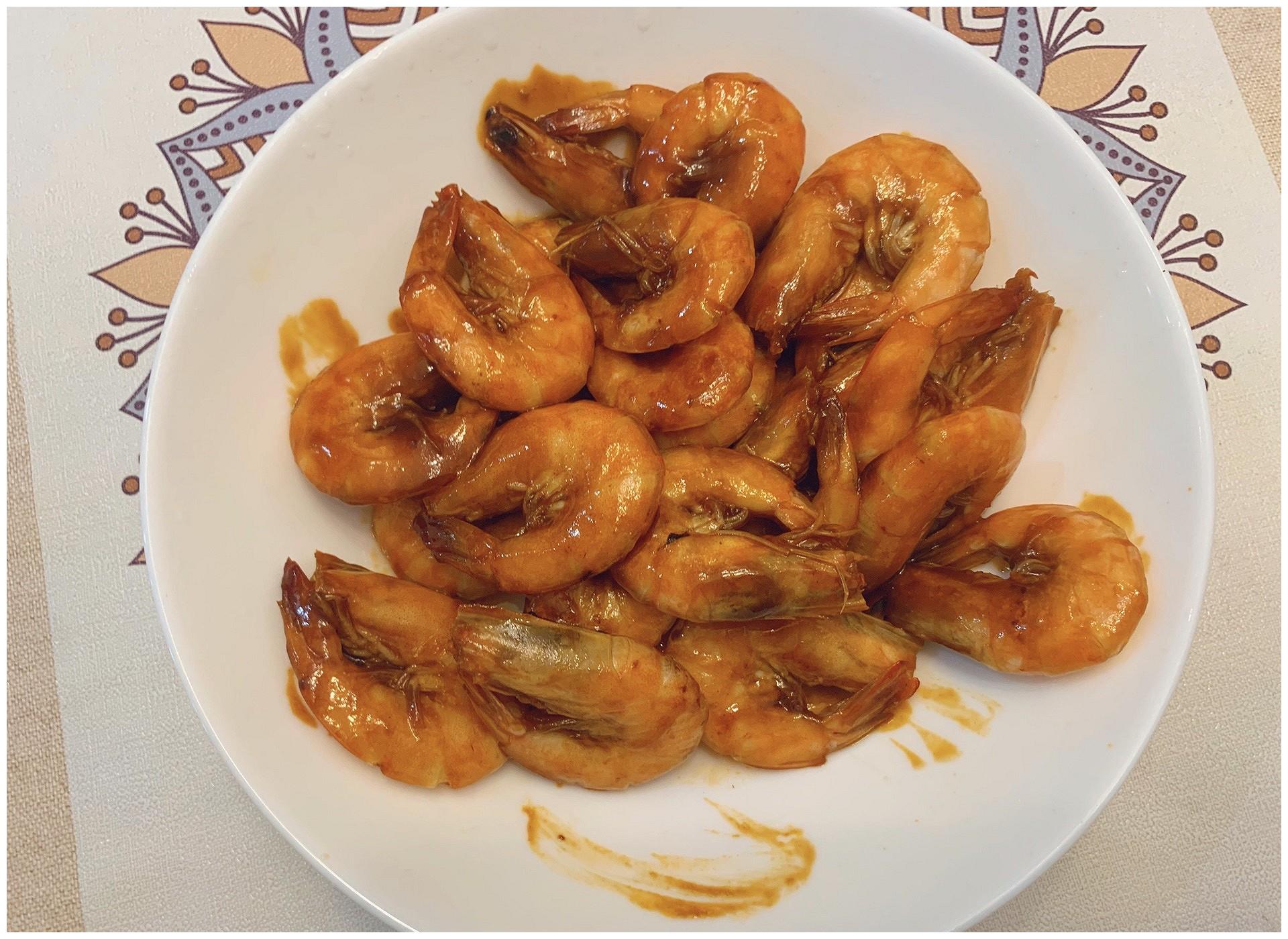 快手糖醋虾的做法