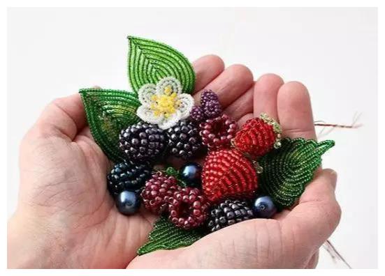 串珠手工花,在家也能感受到春天的气息!diy手工串珠附教程