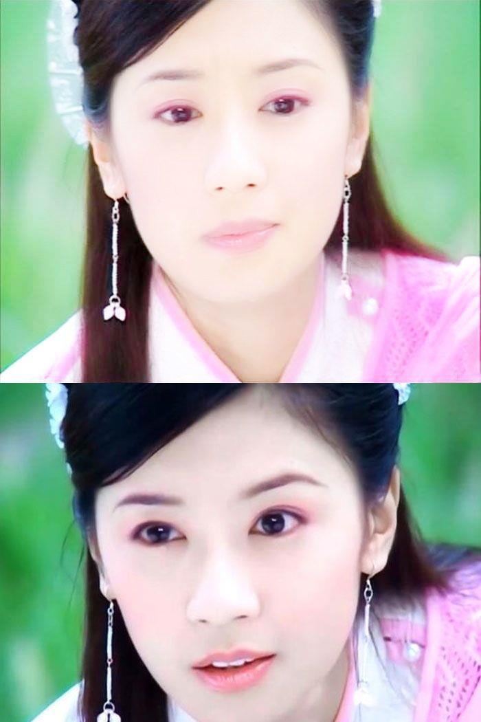 曹颖饰演的霍水仙,一身粉色古装,搭配毛茸茸的发饰__财经头条