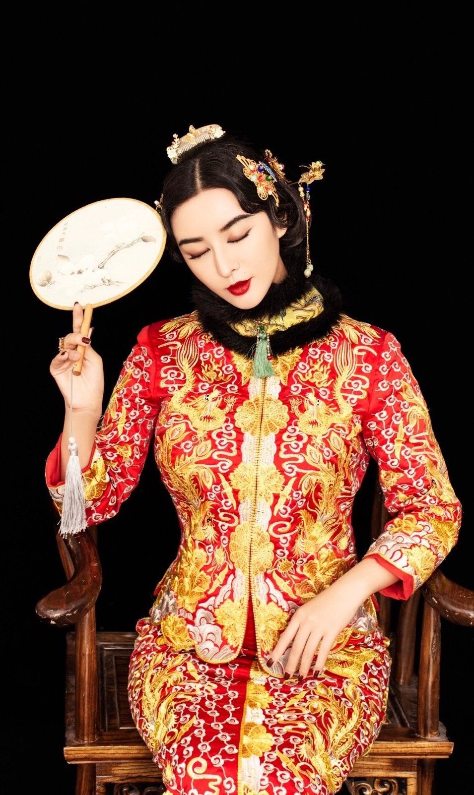 何承熹美照,翻版范冰冰,真是像了