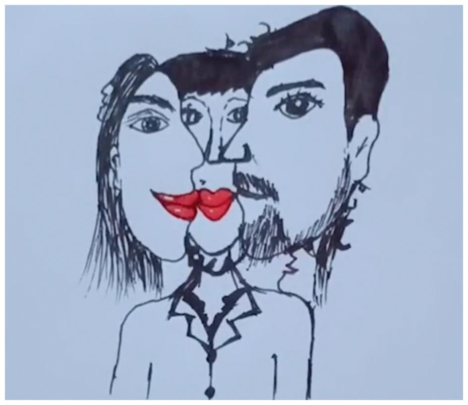 心理测试结果太准了这张图中你能找出几张脸