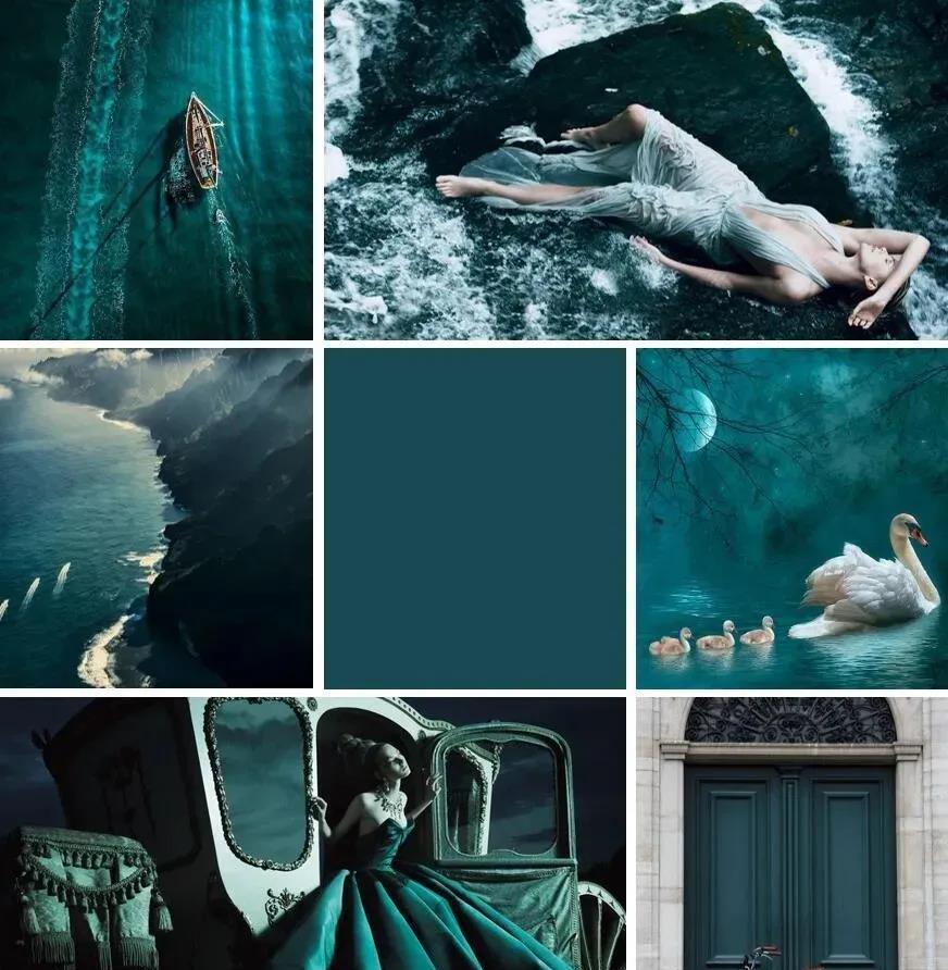 罗迪漆夏日深青色,清凉世界的专属色彩|深青色|空间|色调_新浪新闻