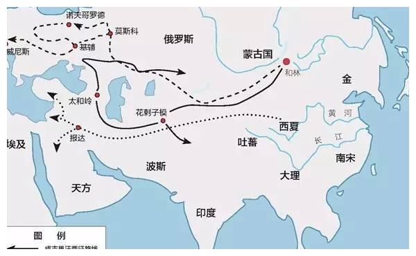 第一次西征,成吉思汗亲自带队,那么他打到哪里才回来?__财经头条