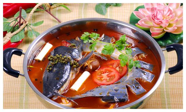 贵州旅游推荐酸汤鱼略带酸味爽口开胃冬天食用暖和又下饭