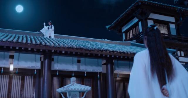 陈情令魏无羡为何会在屋顶碰到蓝湛真的是出来看月亮吗