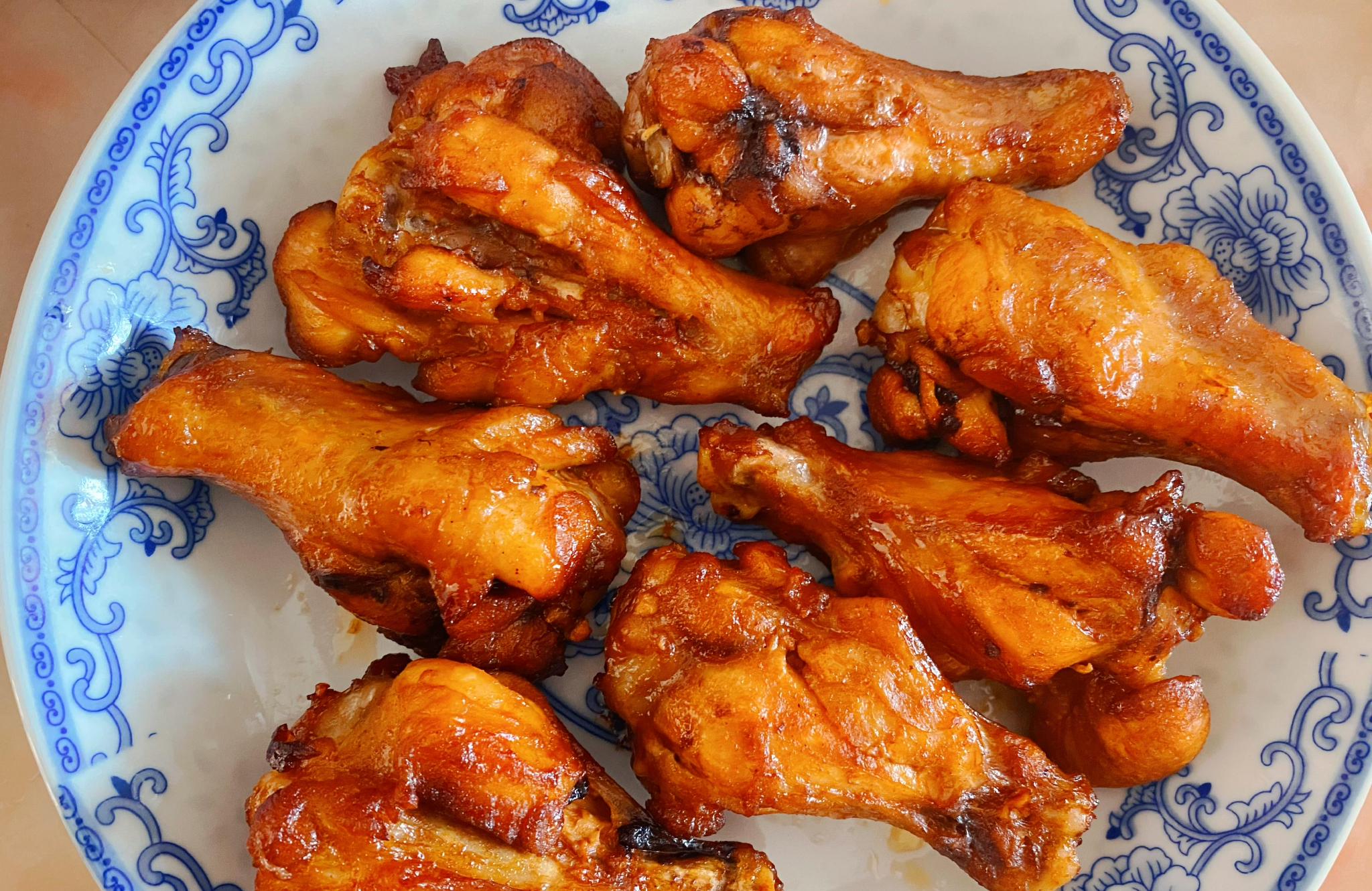 超好吃的空气炸锅奥尔良鸡腿简单易学