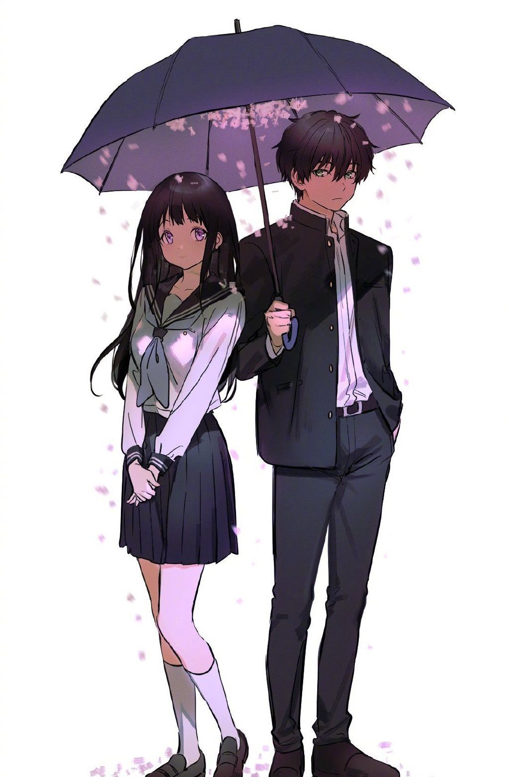 糖分超标的《冰菓》同人插图,这被甜蜜覆盖的感觉,太赞