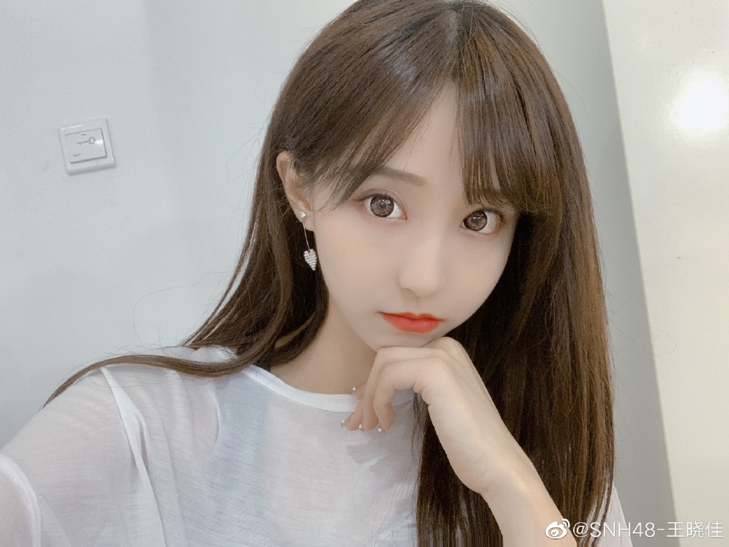 偶像美少女snh48 王晓佳迷人美照欣赏