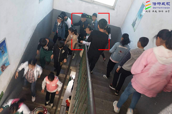 倍特威视楼道拥挤识别系统智慧校园系统