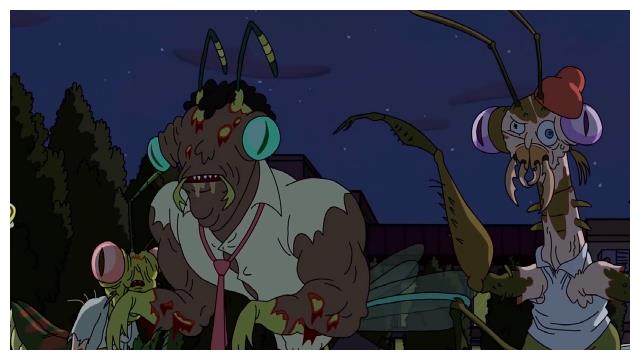 瑞克与莫蒂姥爷粗心将人类变为怪物无计可施后选择离开地球