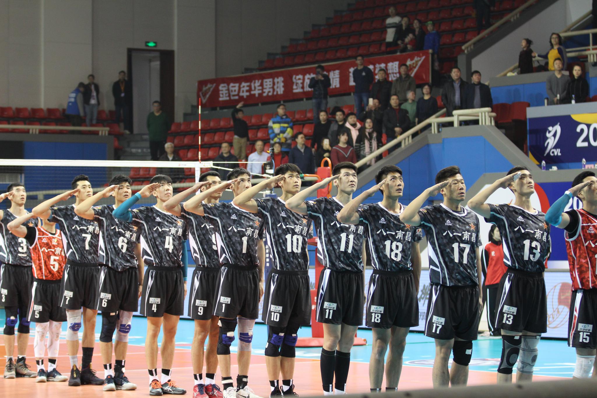 八一男排将缺席2019-2020中国男子排球超级联赛(重启)比赛