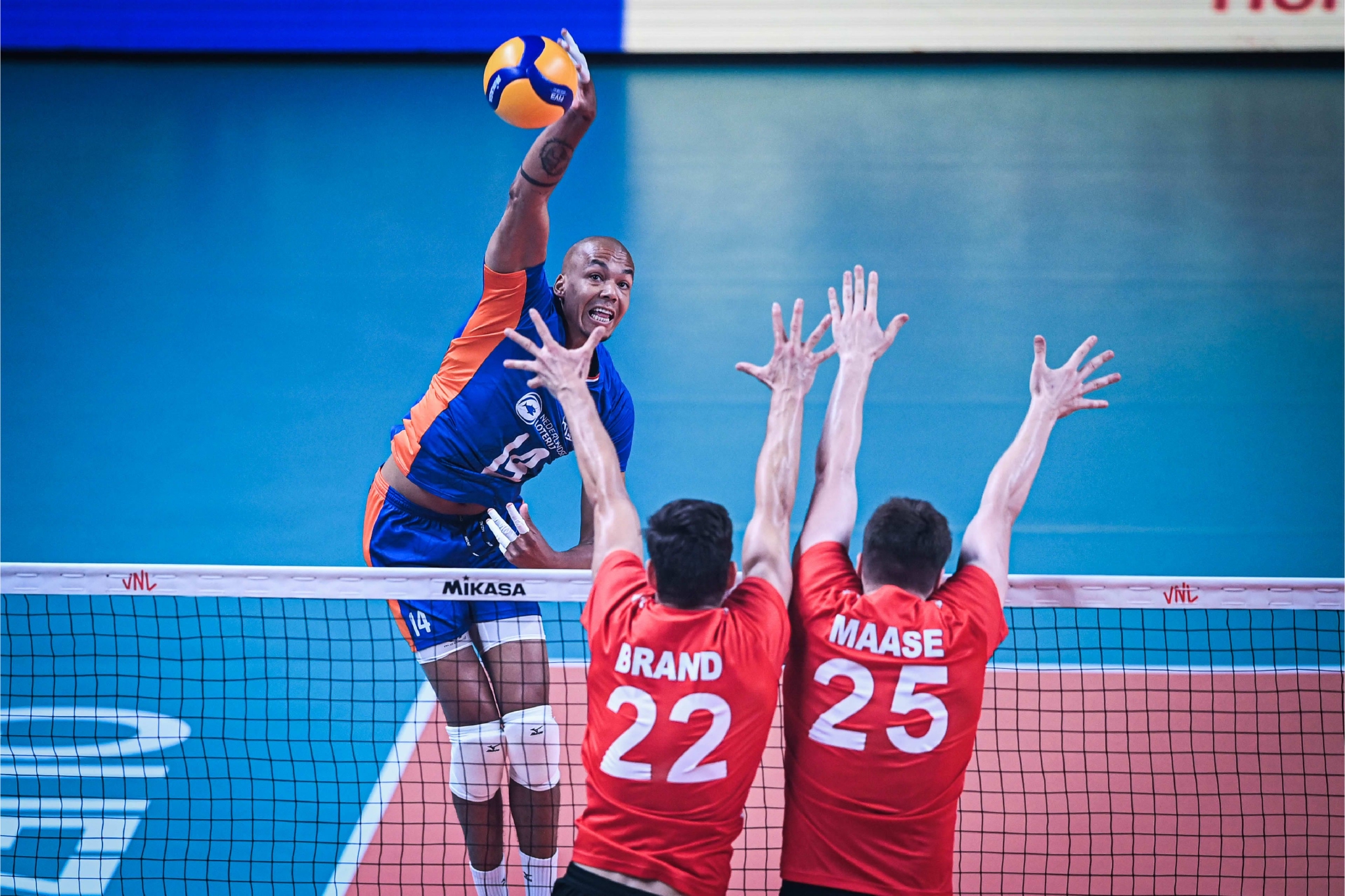 世界男排联赛荷兰31德国技术统计光头强一己之力掀翻战车