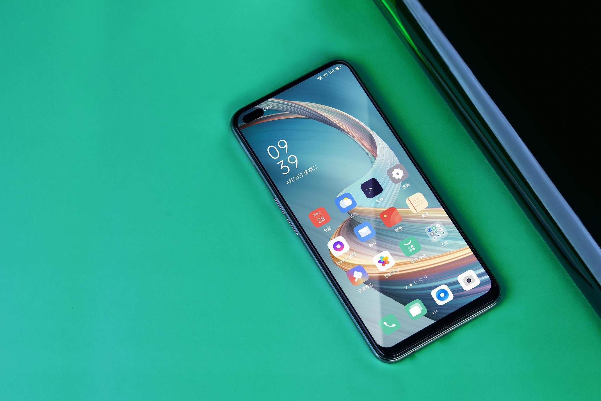 超薄机身 120hz超感高刷屏,前后6摄傍身,oppo a92s真机图赏