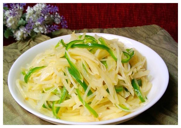 青椒土豆丝