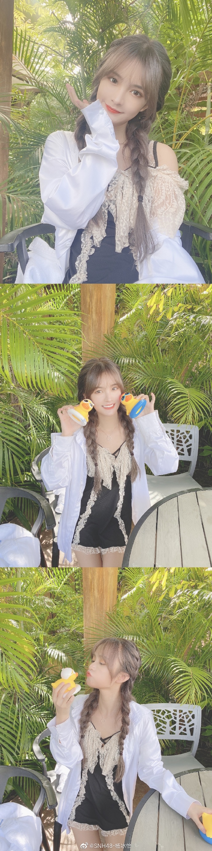 美女演员snh48杨冰怡迷人写真美照好看啊