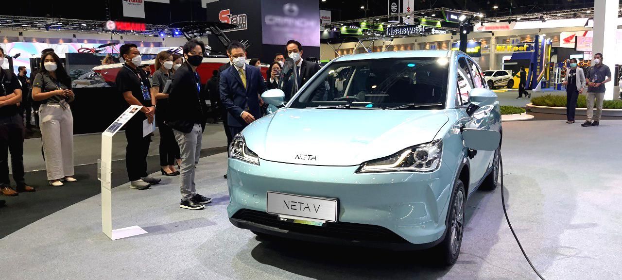 哪吒汽车亮相泰国车展全球化战略加速落地 91新能源电动汽车网