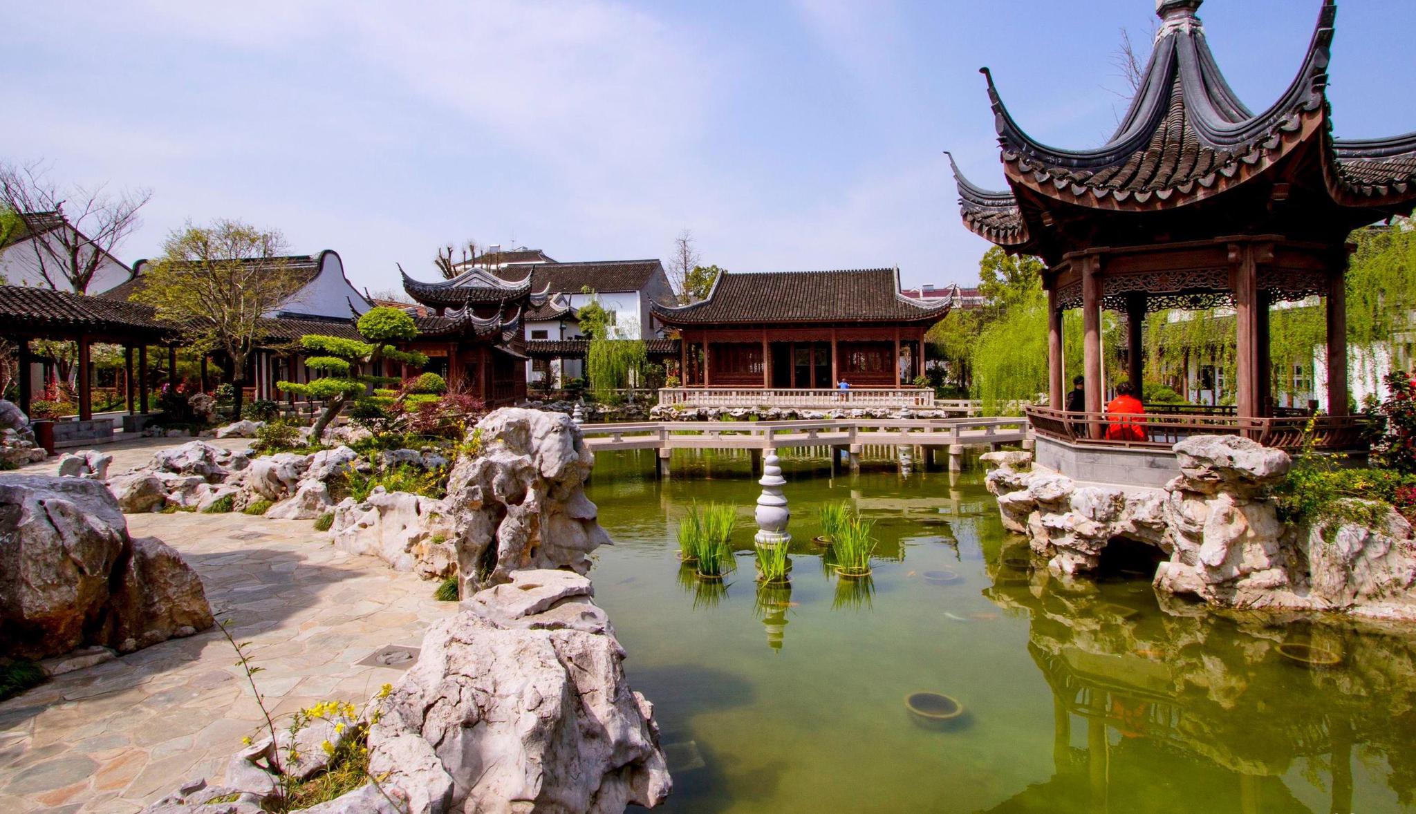 上海隐藏一座世外桃源般的园林,环境清幽,是一位明代文人故居