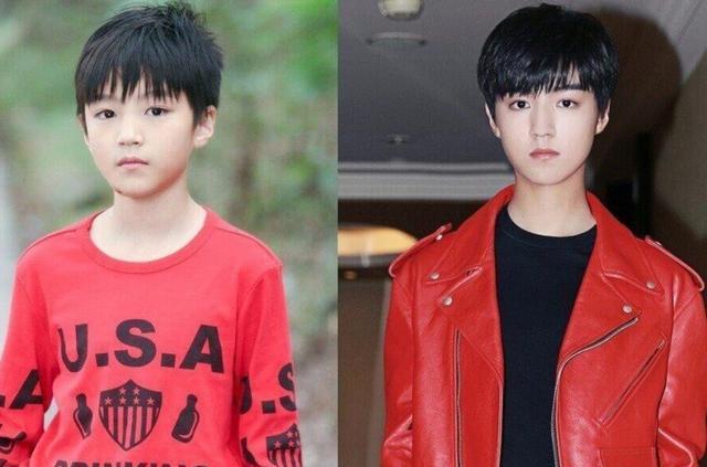 6位童星长大后的对比照王俊凯变化不大图六简直像换了个人