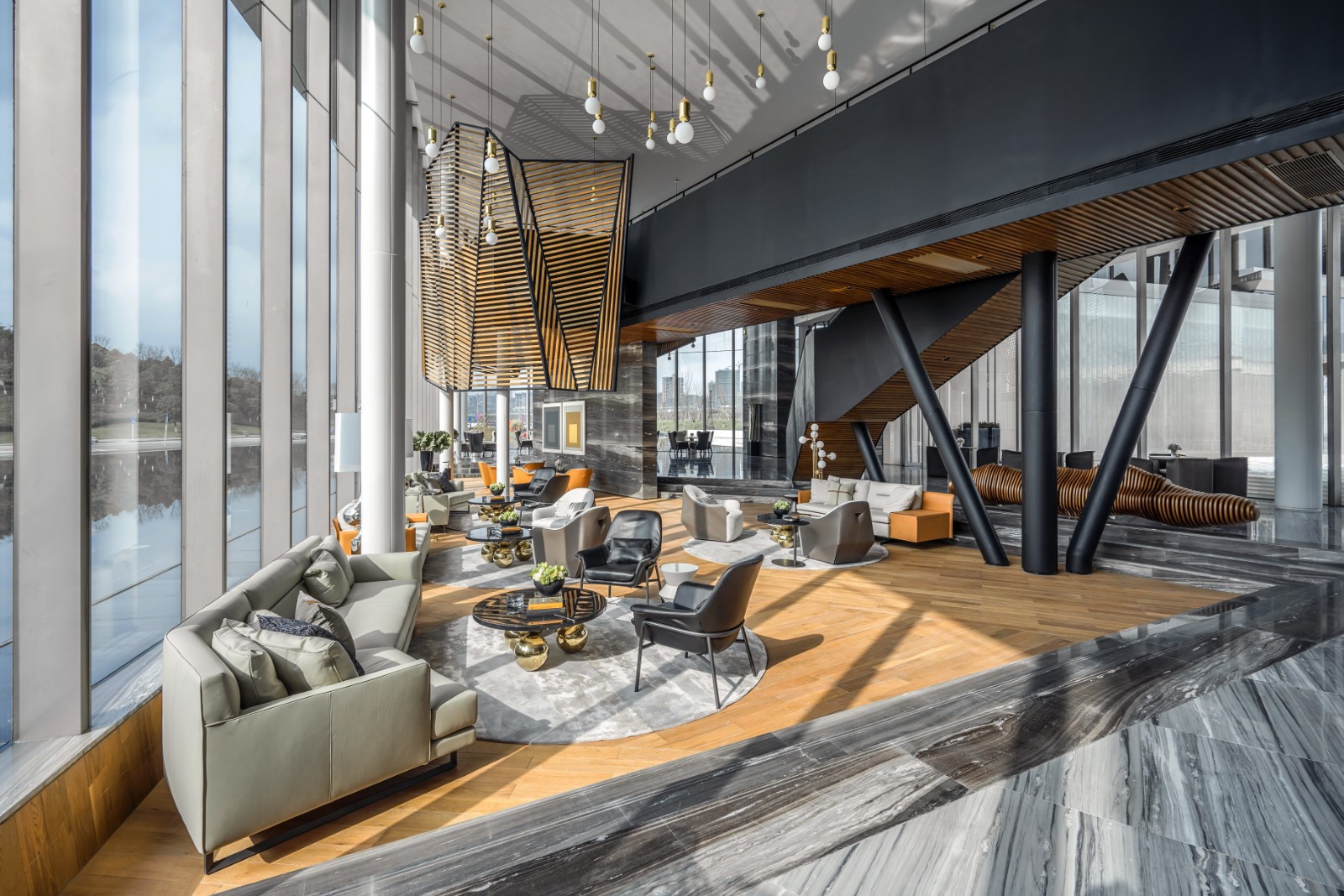 雅点说装修——售楼处设计案例