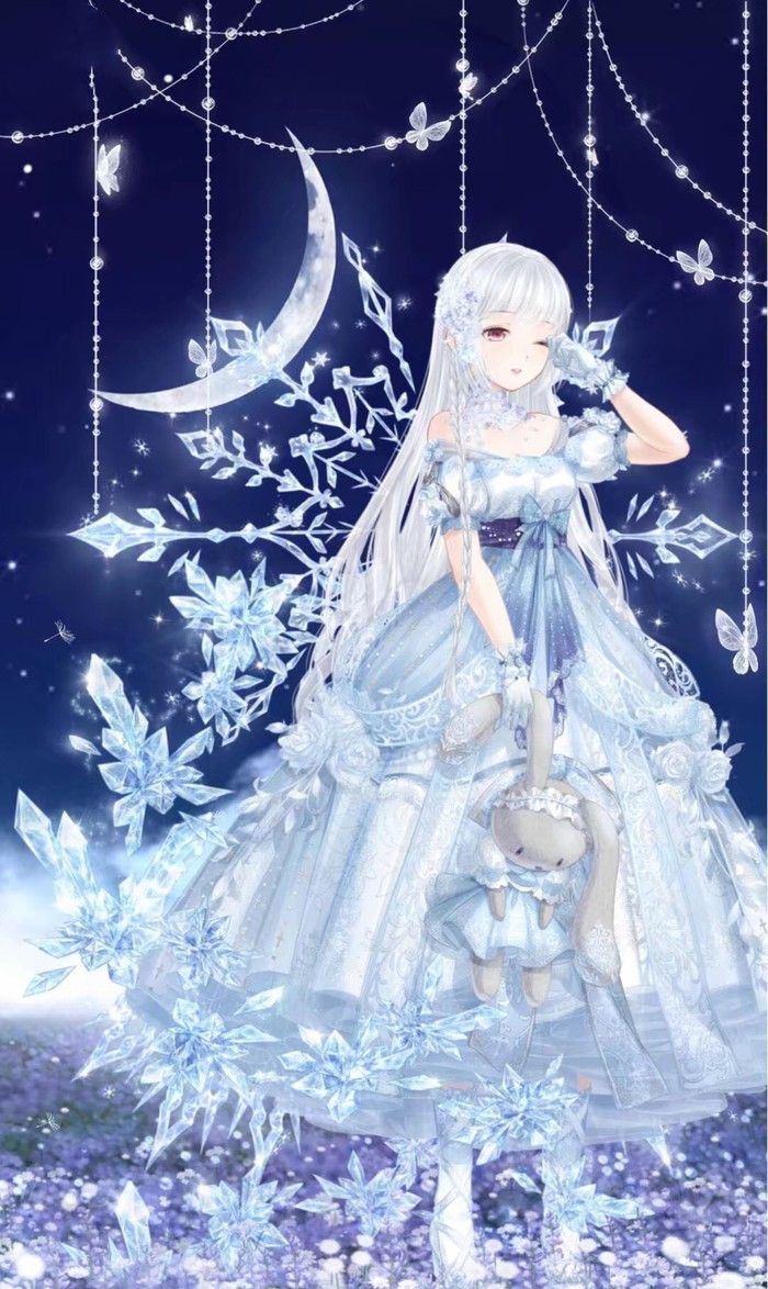 一组"仙气满满"的少女插画作品,人物造型靓丽,画风梦幻至极!