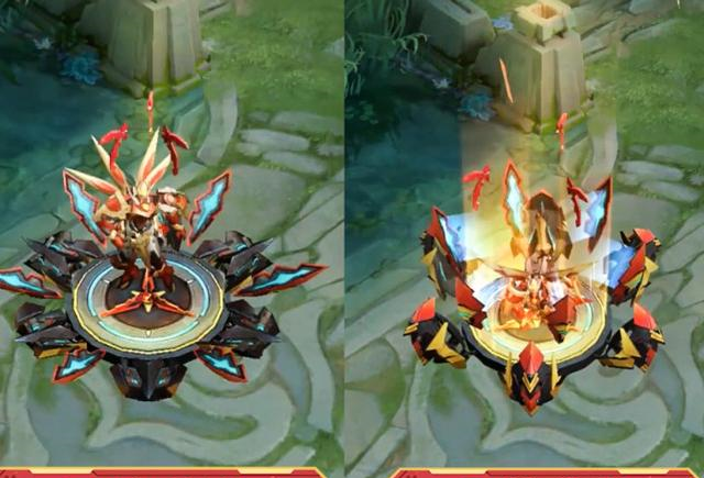 孙悟空零号赤焰出场和特效超酷,看到建模和走路姿势,龙骑士笑了