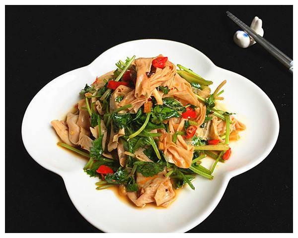 凉拌油豆皮,这个豆皮"油"点好吃!