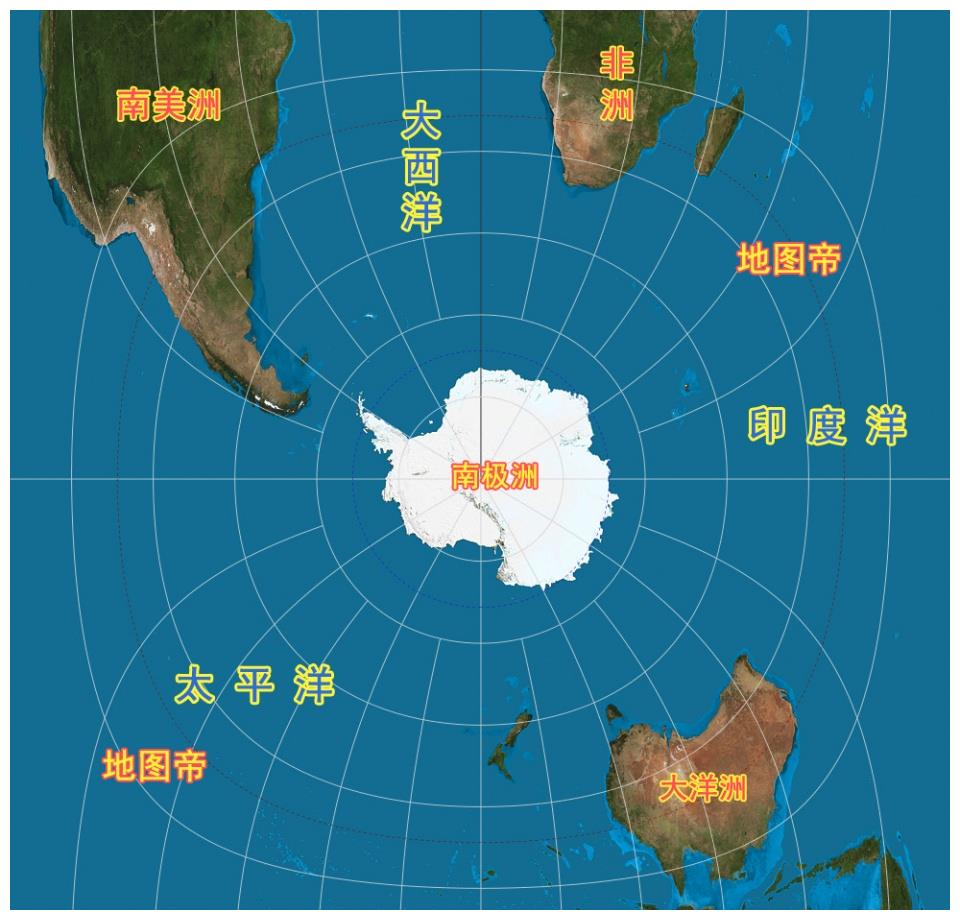 南极洲地图可以看到图片