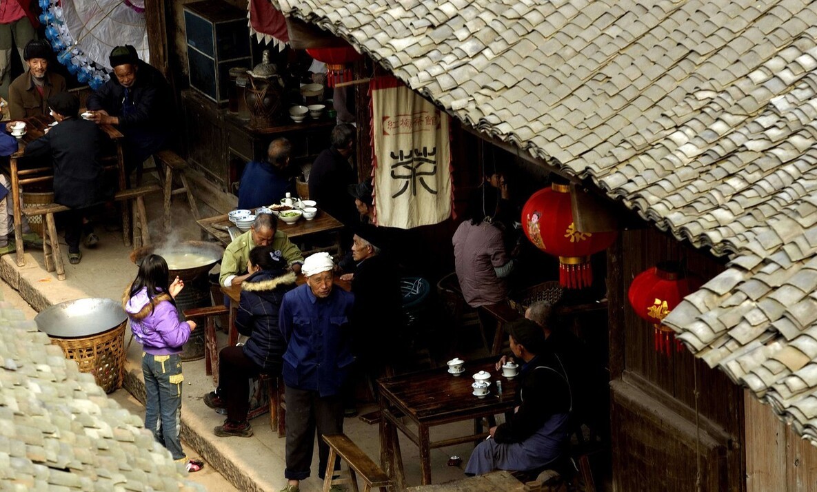 泸州清末民国时期,这些著名的老茶馆,每一个都极具特色