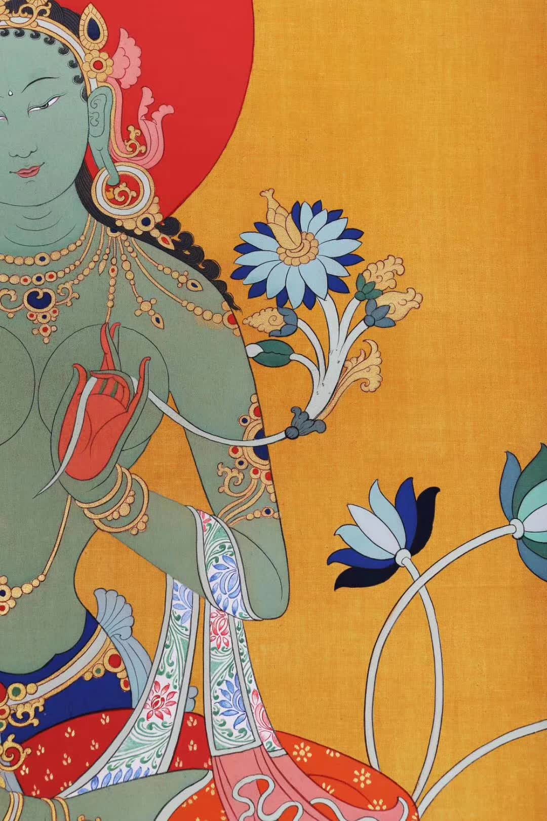 三大藏地画派之噶玛嘎孜画派