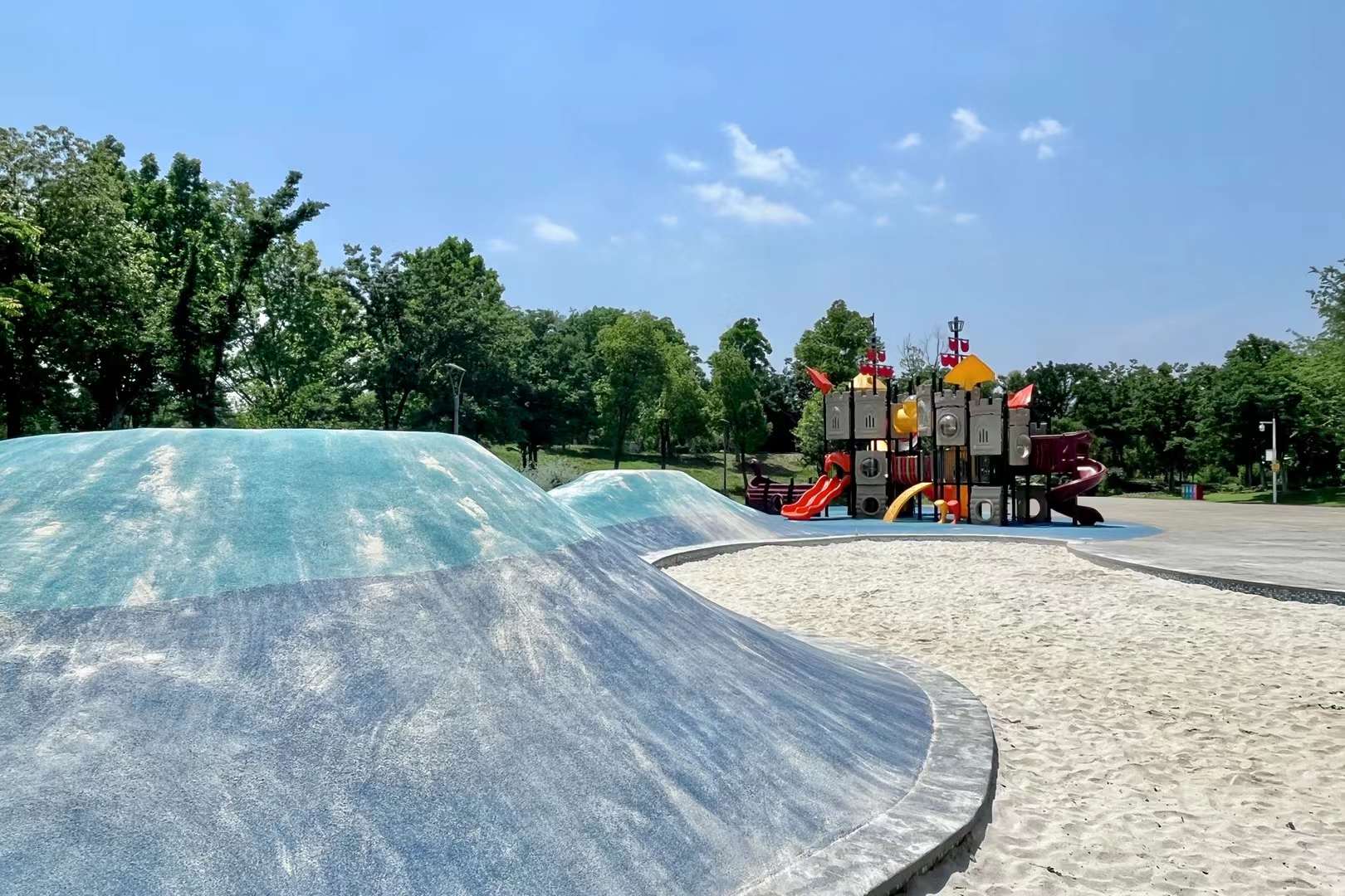 巡司河体育生态公园(武汉市洪山区)_高清图集_新浪网